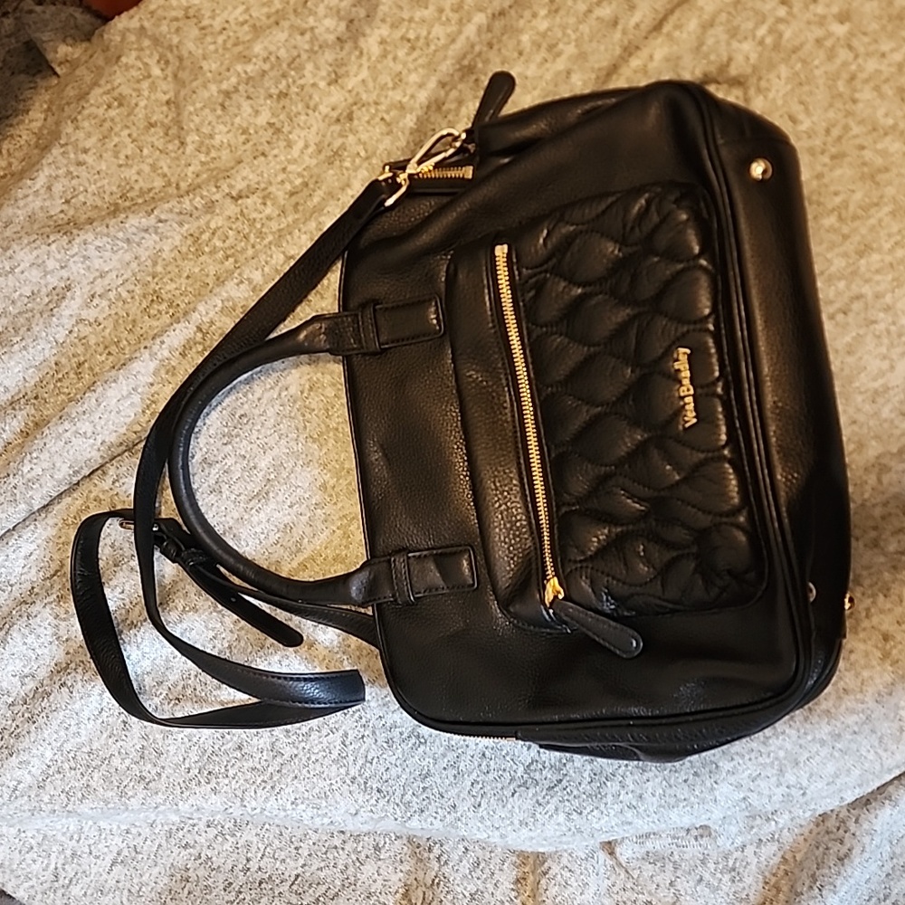 EUC Vera Bradley Leather Satchel